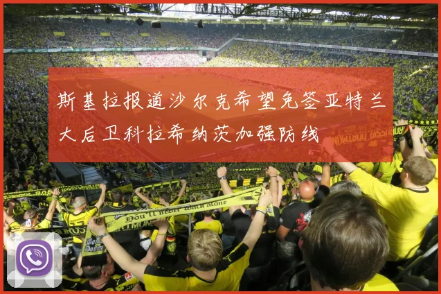 斯基拉报道沙尔克希望免签亚特兰大后卫科拉希纳茨加强防线